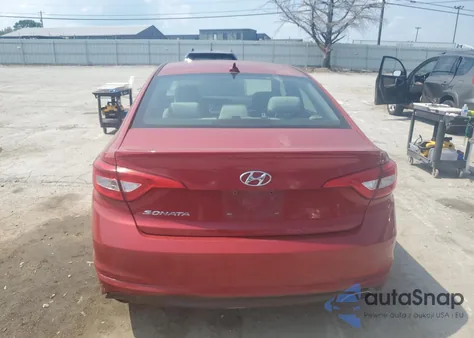 2017 Hyundai Sonata Se из США, поврежденный, VIN 5NPE24AF3HH558630